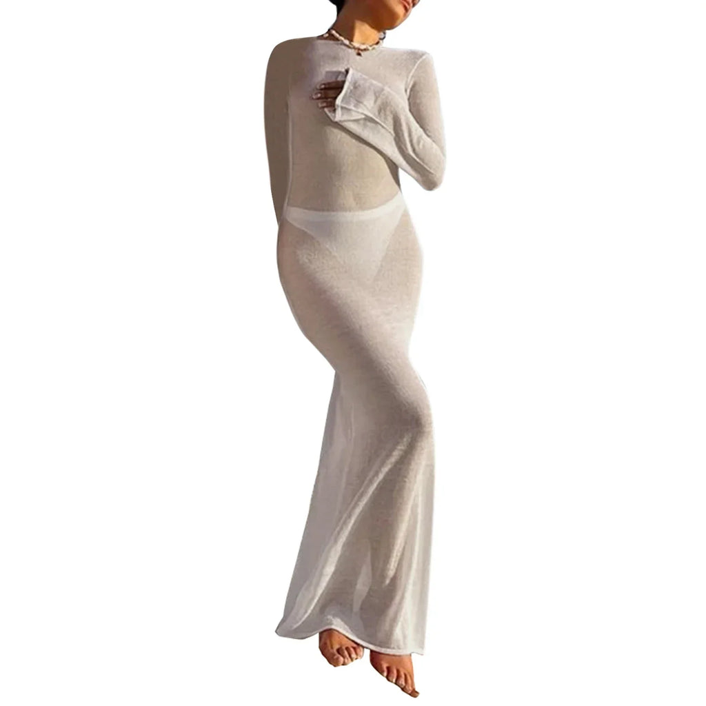 LA Backless Beach Cover Up