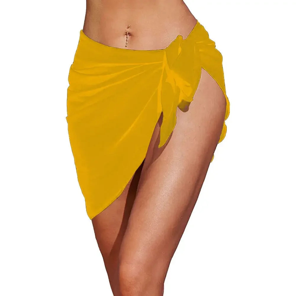 Tropical Sheer Bikini Coverup