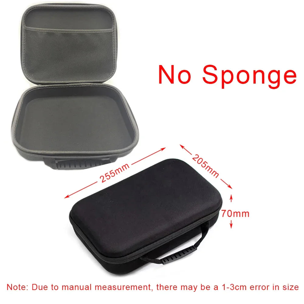 8 Slot Watch Storage Box Shockproof Watch Carry Case Organizer Protective Canvas EVA Hard Shell Zipper Watch Storage Case