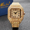 Bling Designer Moissanite Quartz Watch