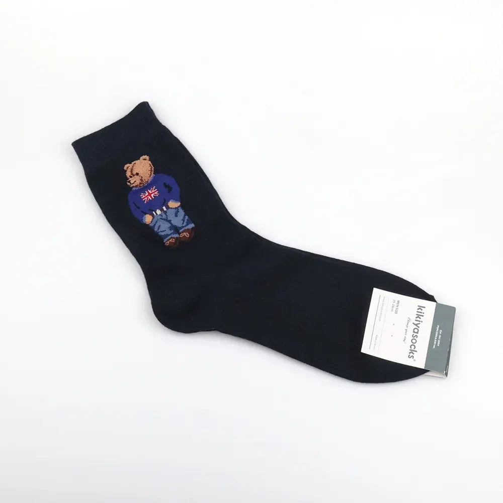 Gentleman Bear Men's Socks- 1pair