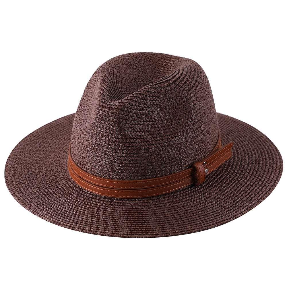 Panama Women/Men Wide Brim Beach Hat UV Protection