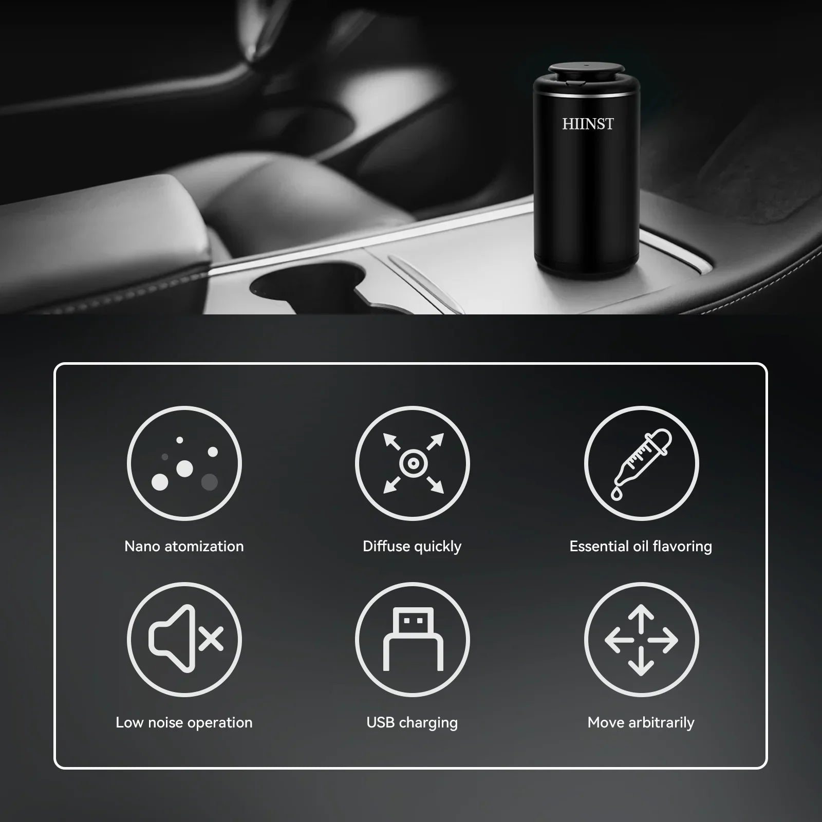 Zen USB Rechargeable Aromatherapy Essential Oil Diffuser