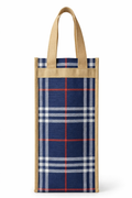 Plaid Canvas Tote Bag