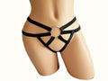 BDSM Crotchless O Ring Thong Panty Super Sexy Lingerie