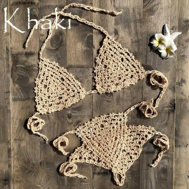 Lulu Crochet Micro Bikini