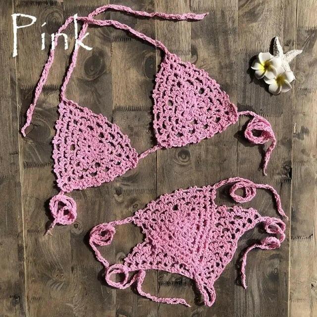 Lulu Crochet Micro Bikini