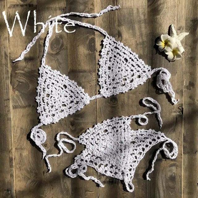 Lulu Crochet Micro Bikini