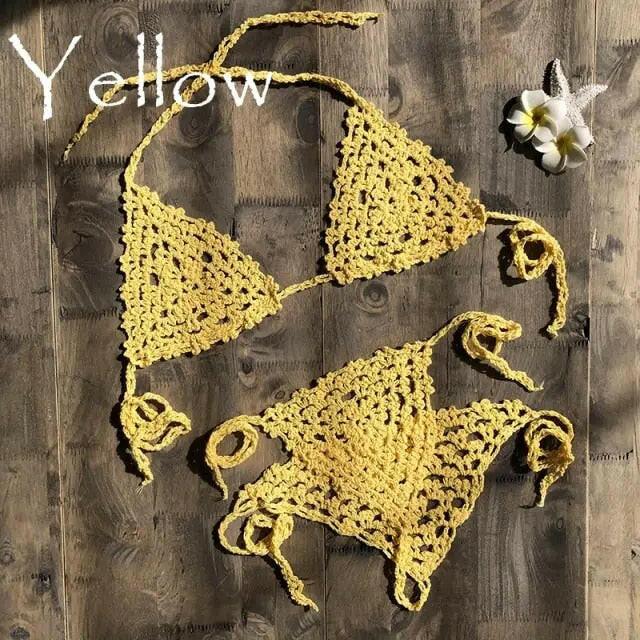 Lulu Crochet Micro Bikini