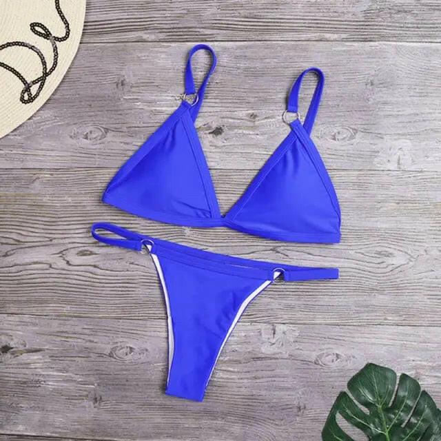 Sporty Low Waist Bikini Set
