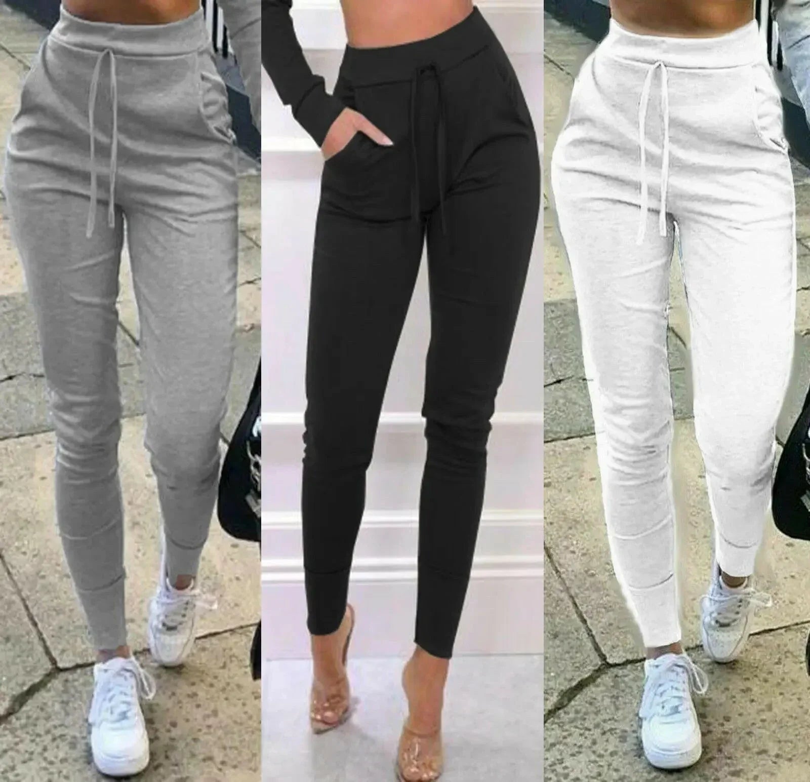 Luxe Street Lace-Up Jogger
