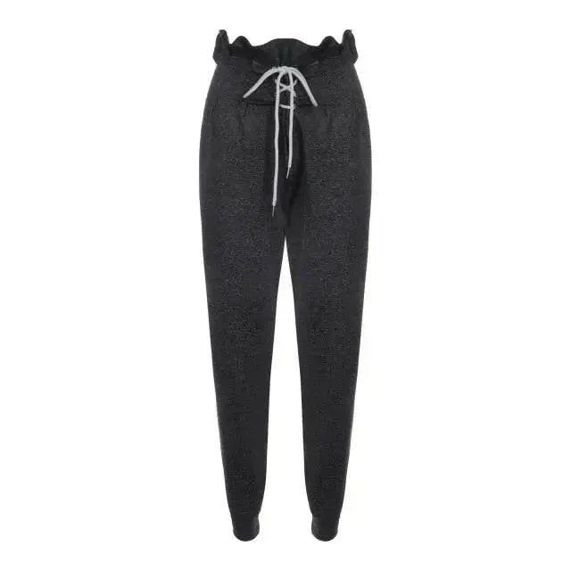 Luxe Street Lace-Up Jogger