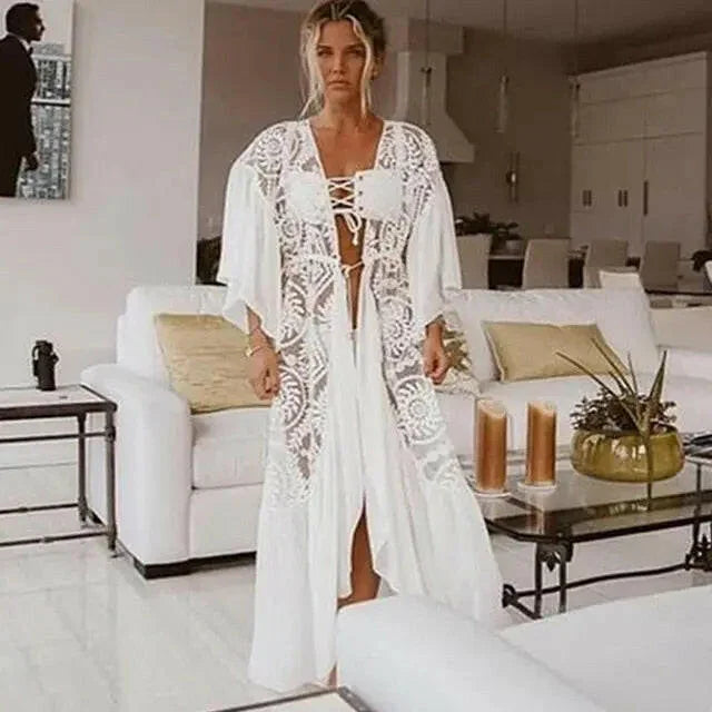Crochet Knitted Beach Dress