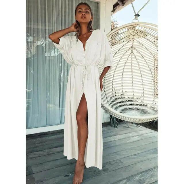 Crochet Knitted Beach Dress