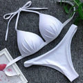 Liberated Lined Halter Bikini