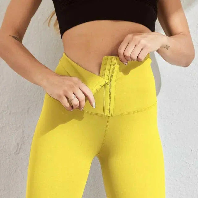 High Waist Slimming Spandex Leggings