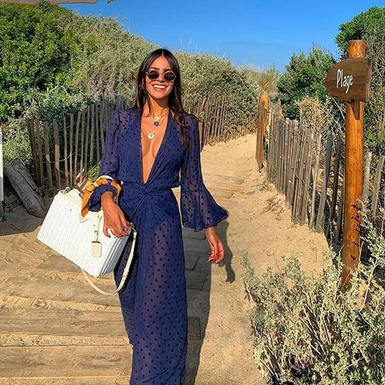 Breezy Long Sleeve Bikini Coverup Tunic
