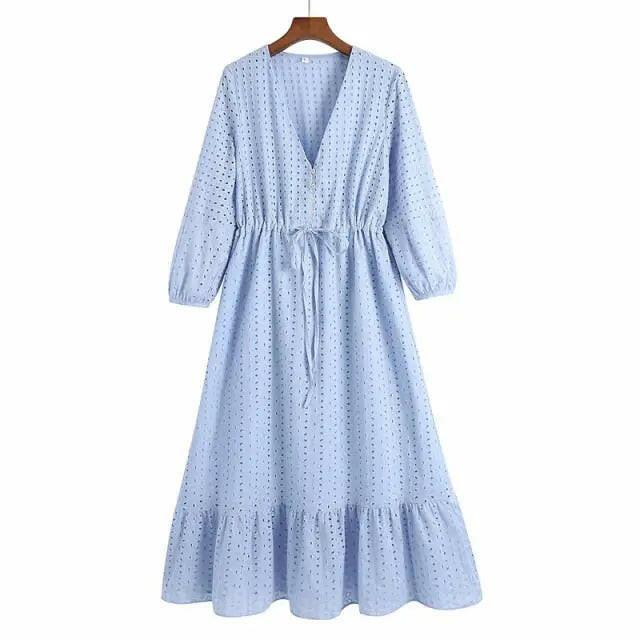 Boho Chic Elegant A Line Summer Sun Dress