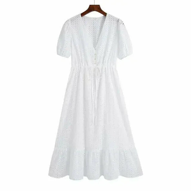 Boho Chic Elegant A Line Summer Sun Dress