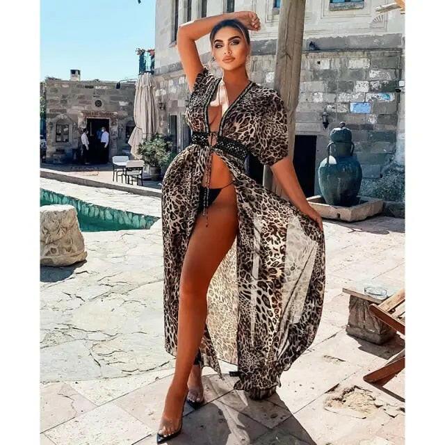 Crochet Knitted Beach Dress