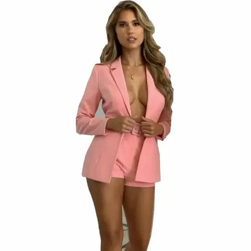 Boss Cardigan/Shorts 2Pc Set