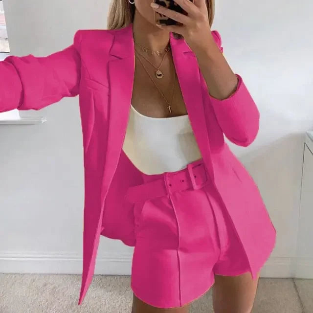 Boss Cardigan/Shorts 2Pc Set