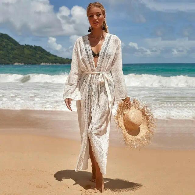 Crochet Knitted Beach Dress