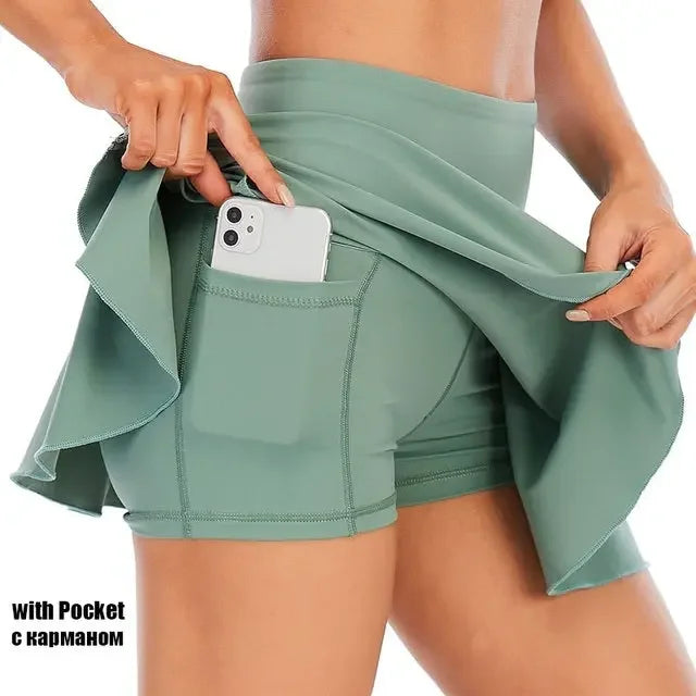 Halley High Waist Quick Dry Tennis Skort