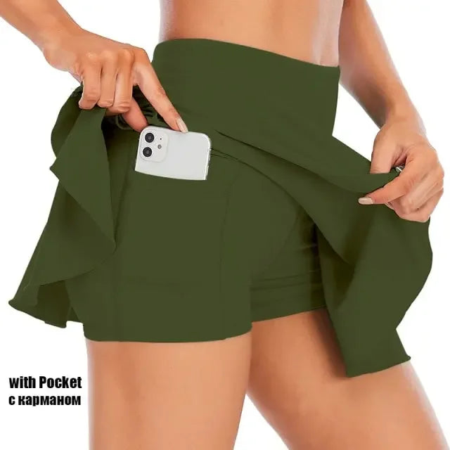 Halley High Waist Quick Dry Tennis Skort