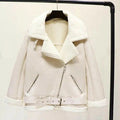 Warm Winter Faux Leather Jacket