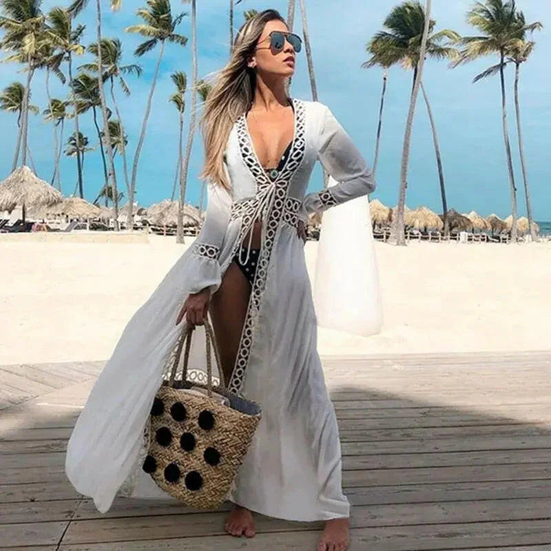Crochet Knitted Beach Dress