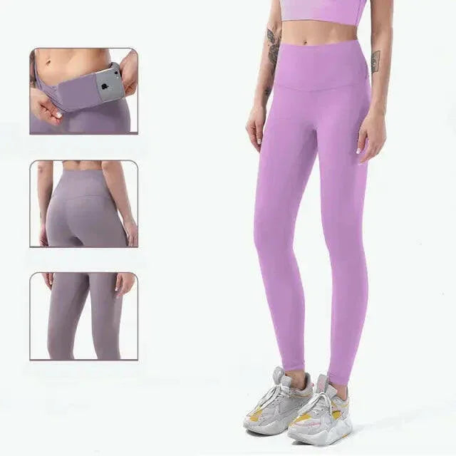 Seamless High Waist (Nude Feeling) Yoga/Running Leggings