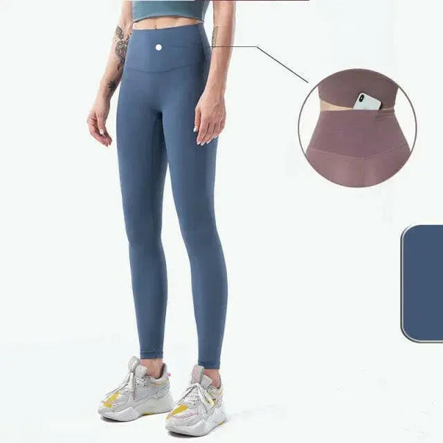 Seamless High Waist (Nude Feeling) Yoga/Running Leggings