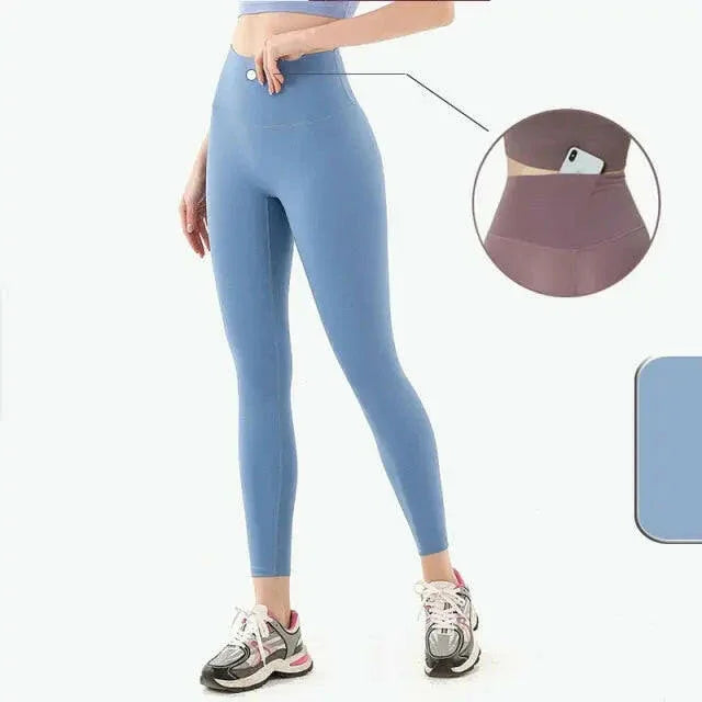 Seamless High Waist (Nude Feeling) Yoga/Running Leggings