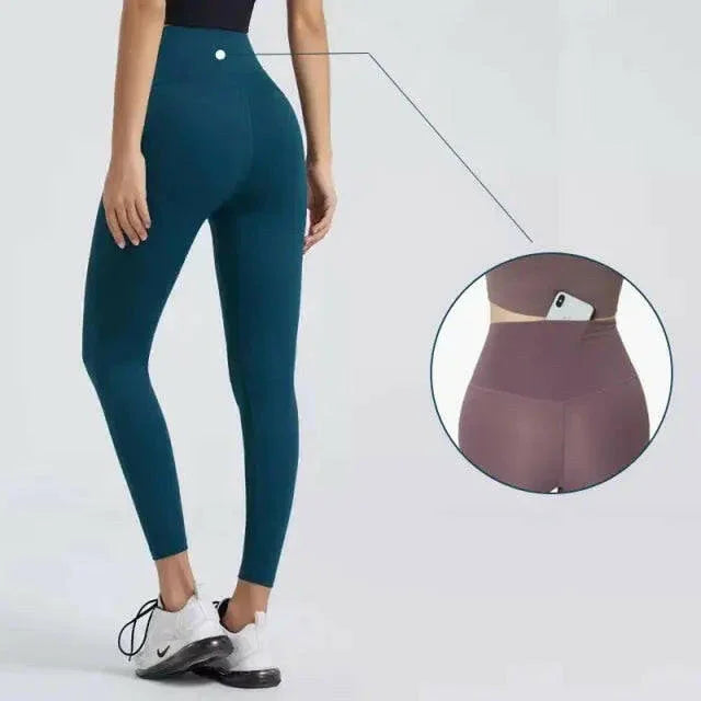 Seamless High Waist (Nude Feeling) Yoga/Running Leggings