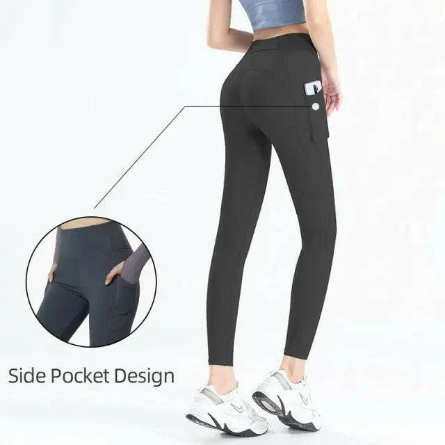 Seamless High Waist (Nude Feeling) Yoga/Running Leggings