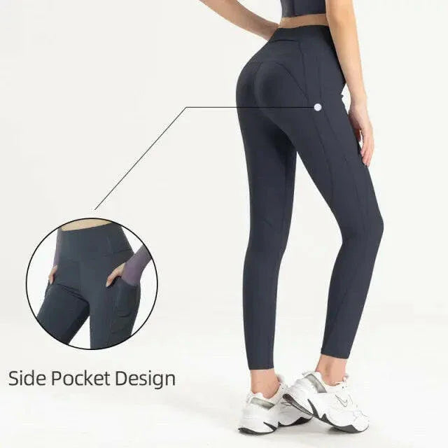 Seamless High Waist (Nude Feeling) Yoga/Running Leggings