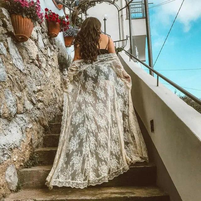 Crochet Knitted Beach Dress