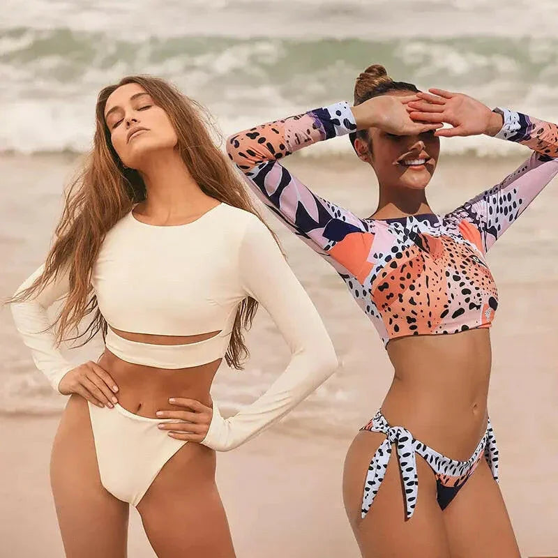 Surf Long Sleeve Bikini Collection