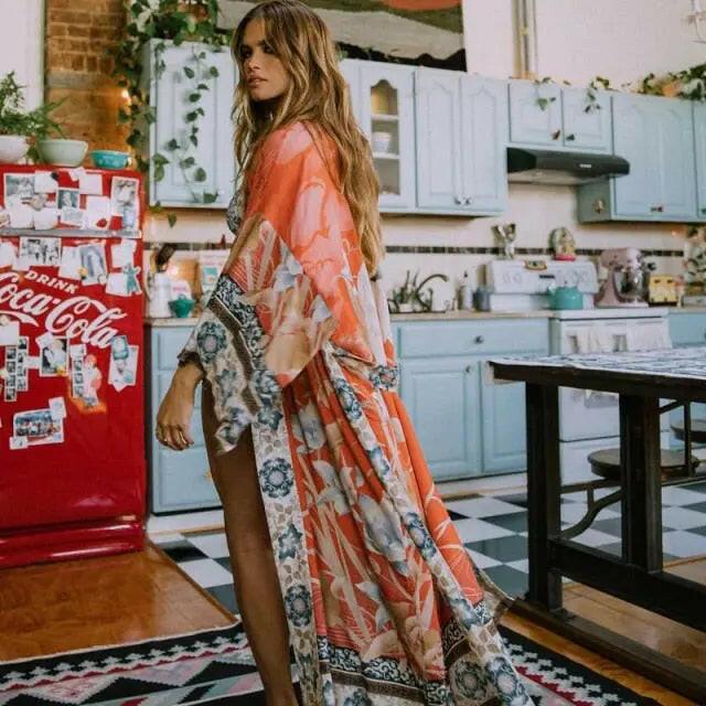 Embroidered Beach Tunic Beach Cover Up Sarong