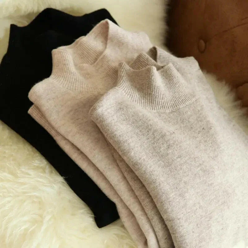 Slim Fit Knit Turtleneck