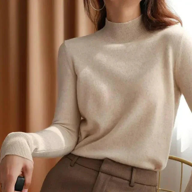 Slim Fit Knit Turtleneck