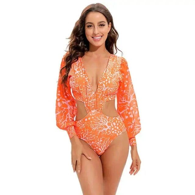 Surf Long Sleeve Bikini Collection