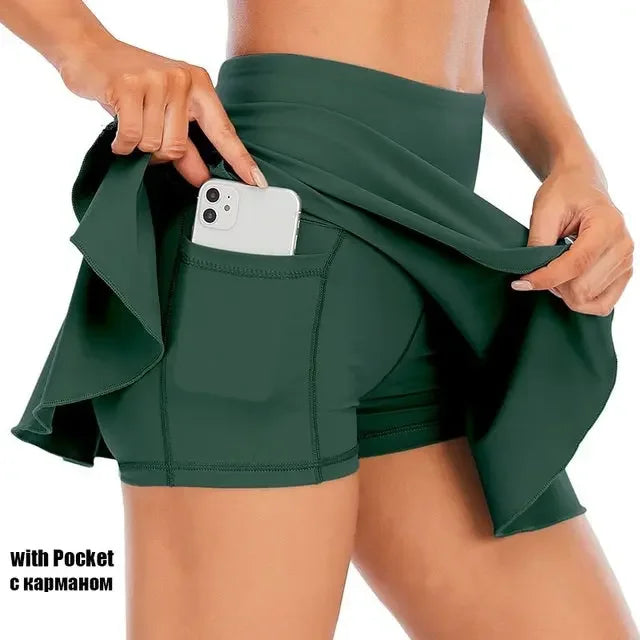 Halley High Waist Quick Dry Tennis Skort