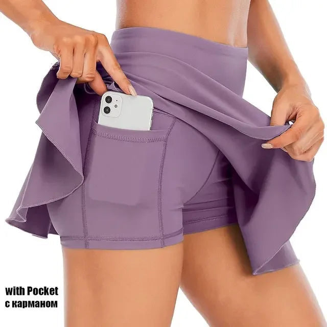 Halley High Waist Quick Dry Tennis Skort