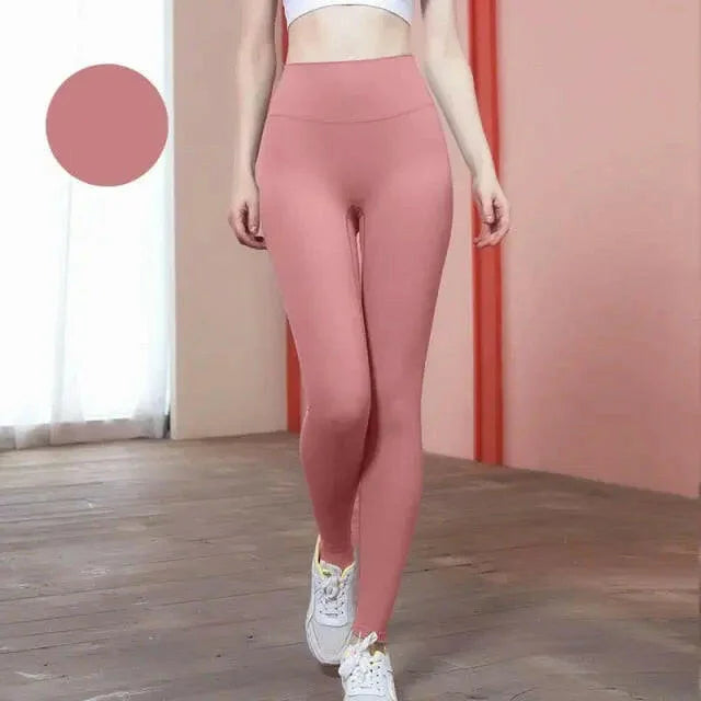 Seamless High Waist (Nude Feeling) Yoga/Running Leggings