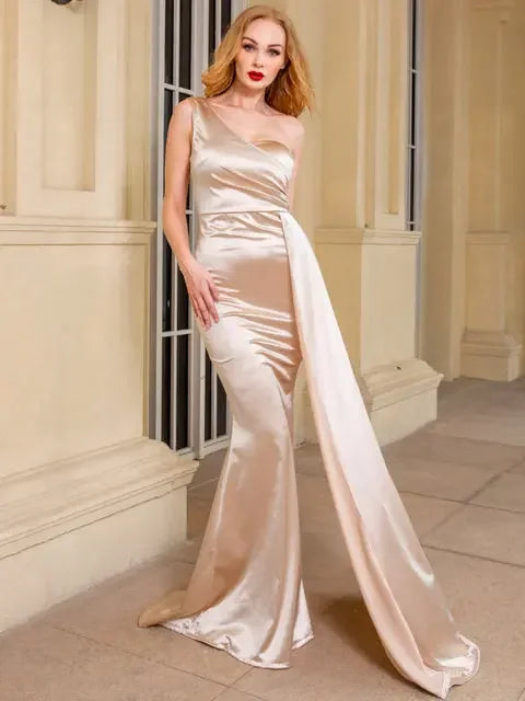 Unforgettable Satin Formal Dress