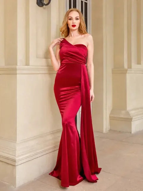 Unforgettable Satin Formal Dress