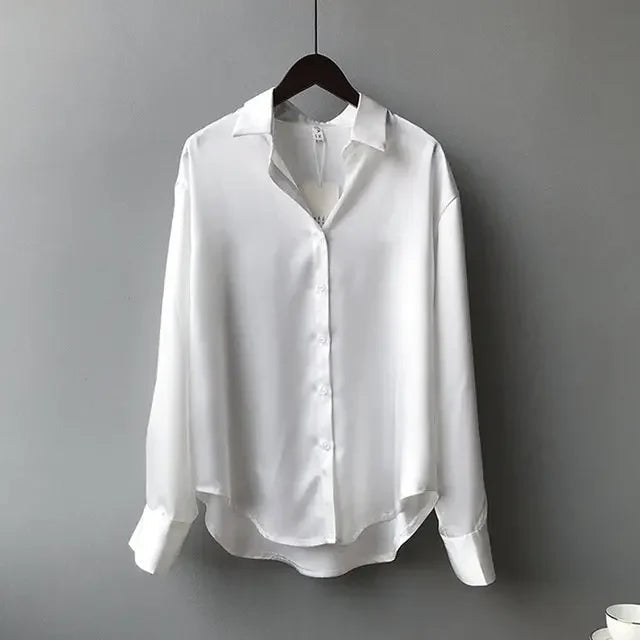 Satin Vintage Blouse